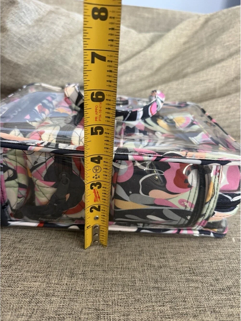 Vera Bradley 4 Piece Cosmetic Organizer In Mod Paisley Travel Bag Set